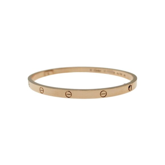 Cartier Love bracelet 18K rose gold size 17 - Picture 2 of 9